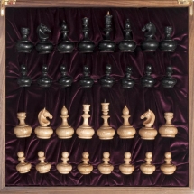 Шахматы Сенеж "Woodgame", орех