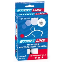 Мяч н/т 3* Training белый (6шт.) Мяч н/т 3* Training белый (6шт.)