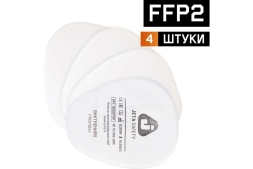 Фильтр противогазовый Jeta Safety ABEK1 для защиты от орган., неорган., кислых газов и аммиака, 4 шт. 6541/4, фото 8