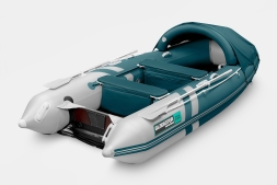 GLADIATOR E 350 PRO AIR Морской зеленый-белый моторная лодка ПВХ, фото 2 GLADIATOR E 350 PRO AIR Морской зеленый-белый моторная лодка ПВХ, фото 2