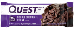 Батончик Quest Nutrition Quest Protein Bar Double Chocolate Chunk (Печенье с двойным шоколадом), 12 шт, фото 2 Батончик Quest Nutrition Quest Protein Bar Double Chocolate Chunk (Печенье с двойным шоколадом), 12 шт, фото 2
