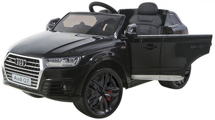 Детский электромобиль Audi Q7 LUXURY 2.4G - Black - HL159-LUX-B, фото 4
