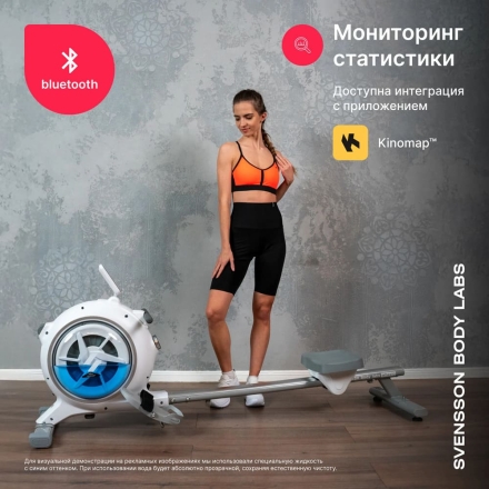 Гребной тренажер домашний SVENSSON BODY LABS WHEELO, фото 12