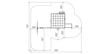 Детская игровая площадка Савушка КУБ–6 (Махагон) , фото 14