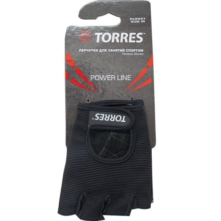 Перчатки для занятий спортом "TORRES", р.M, нейлон, нат. замша, контурные зоны на ладони , фото 2