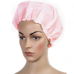 Шапочка для душа "FASHY ShowerCap", непромокаемая, розовый