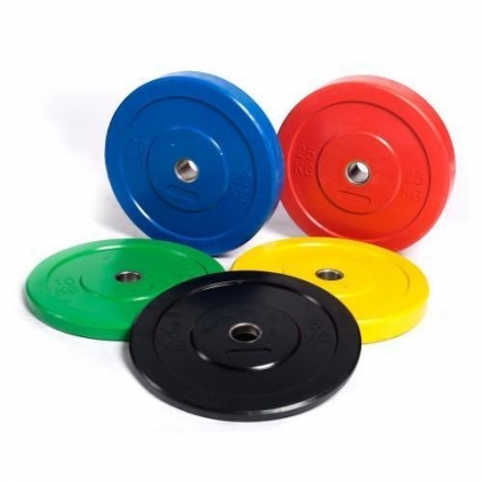 Диск для штанги каучуковый, черный, PROFI-FIT D-51, 5 кг, фото 3