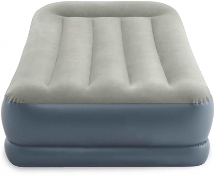 64116NP Кровать-матрас "TWIN PILLOW REST MID-RISE AIRBED WITH FIBER-TECH BIP", 191х99х30см, эл-н220V, фото 1