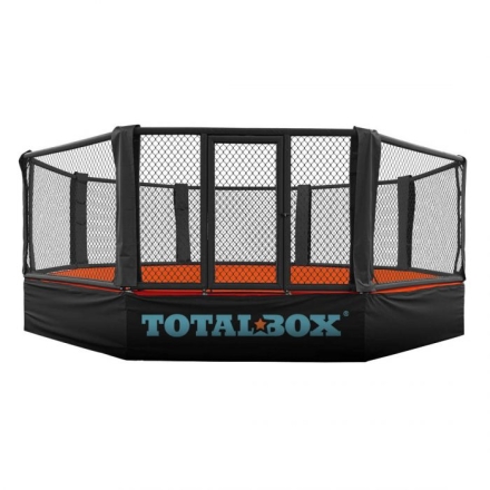 Восьмиугольный ринг MMA TOTALBOX OKT7-05 на помосте d=7м (высота помоста 0,5 м), фото 1