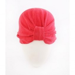 Шапочка для сауны "FASHY Sauna Cap", хлопок, полиэстер, красный