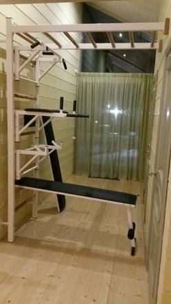 Шведская стенка EffectSport комбинированная Гибрид-РП-Т45-БП45-ДУ, фото 4