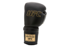 (UFC Премиальные тренировочные перчатки на шнуровке черные - 16 Oz) (UFC Премиальные тренировочные перчатки на шнуровке черные - 16 Oz)