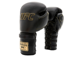 (UFC Премиальные тренировочные перчатки на шнуровке черные - 16 Oz), фото 5 (UFC Премиальные тренировочные перчатки на шнуровке черные - 16 Oz), фото 5