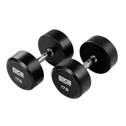 BRONZE GYM BG-PA-DB-R175 Гантель обрезиненная 17,5 кг BRONZE GYM BG-PA-DB-R175 Гантель обрезиненная 17,5 кг
