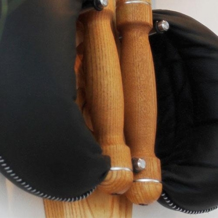 Настенный набор гантелей NOHrD Swing Board, материал: ясень окр., общий вес: 26 кг, фото 4