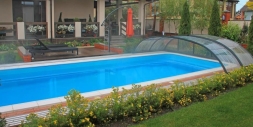 Бассейн 14,1х4,04х1,4-1,85м. ПОРТО POOL COVER композитный (чаша), фото 2 Бассейн 14,1х4,04х1,4-1,85м. ПОРТО POOL COVER композитный (чаша), фото 2