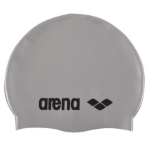 Шапочка для плавания "ARENA Classic Silicone Jr", детская, серебристый, силикон