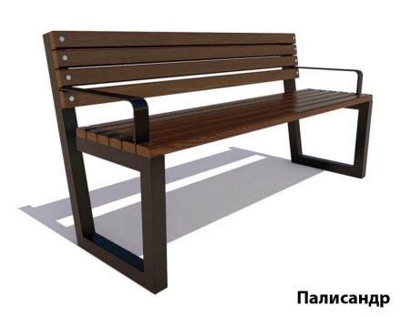 Парковая скамейка Ставрополь, Лиственница 1,2 м, фото 1