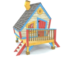 Игровой домик TORUDA WOOD Деревенька Мини, фото 1