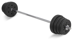 Гриф 25 мм. Прямой 1,2 м. до 120 кг. VictoryFit VF-S2512S120, фото 4