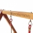 Детская деревянная игровая площадка Сибирка мини, цвет Savanna