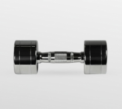 BRONZE GYM BG-PA-DB-C09 Гантель хромированная 9 кг, фото 2