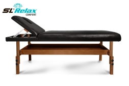 Массажный стол Relax Comfort черная кожа, фото 2 Массажный стол Relax Comfort черная кожа, фото 2