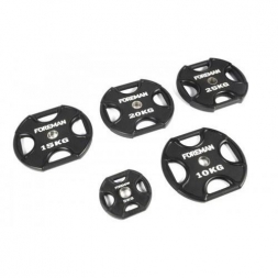 Диск X-Training уретановый FOREMAN FM/UPX-25KG-BK (25 кг), фото 2