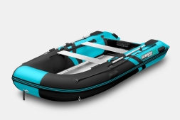 Gladiator B 370 AL LIGHT Черно-бирюзовый моторная лодка ПВХ Алюминиевый пайол, фото 1 Gladiator B 370 AL LIGHT Черно-бирюзовый моторная лодка ПВХ Алюминиевый пайол, фото 1