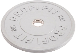 Диск для штанги каучуковый, цветной PROFI-FIT D-51, 5 кг, фото 3 Диск для штанги каучуковый, цветной PROFI-FIT D-51, 5 кг, фото 3