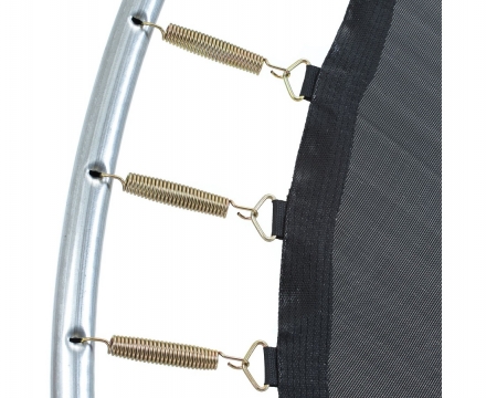 Батут DFC Trampoline Fitness 6ft наружн.сетка, св.зел. (183см), фото 4