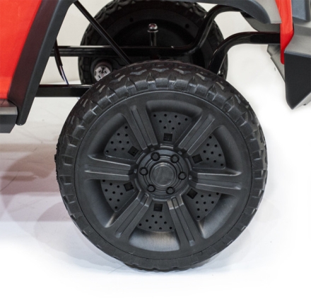 Детский электромобиль Jeep Hunter Red с полным приводом - CH9938-RED, фото 7