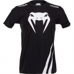 Футболка Venum "Challenger" - Black/White, фото 2