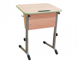 Стол ученический одноместный (фисташковый кант), фото 1 Стол ученический одноместный (фисташковый кант), фото 1