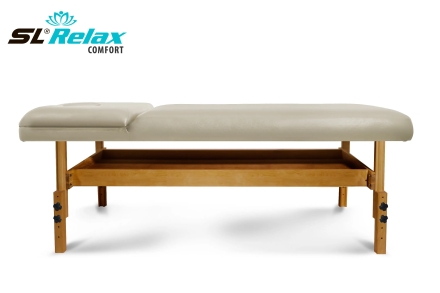 Массажный стол Relax Comfort бежевая кожа, фото 5