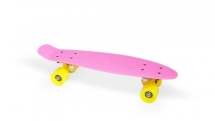 Скейт пластиковый 22х6", розовый