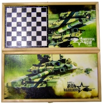 Нарды средние Iron Warriors series Танк-2, 500х250мм Нарды средние Iron Warriors series Танк-2, 500х250мм