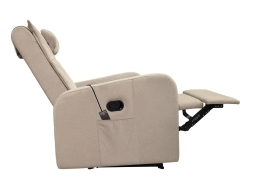 Кресло-реклайнер механический с массажем FUJIMO COMFORT CHAIR Ваниль, фото 8 Кресло-реклайнер механический с массажем FUJIMO COMFORT CHAIR Ваниль, фото 8