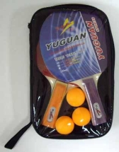 Набор для н/т YUGUAN P007ND (2 ракетки + 3 шара) в чехле