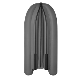 Моторная лодка ПВХ Фрегат 390 FM Jet/L/S (ФМ Джет/Л/С) с фальшбортом Серый, фото 2