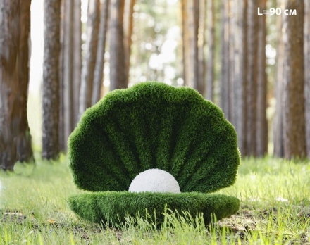 Топиари ракушка L=70 см - газон Eco Green, фото 5