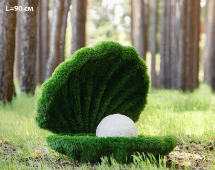Топиари ракушка L=70 см - газон Eco Green, фото 4