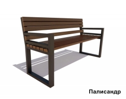 Скамейка садовая Модерн, Сосна 1,8 м, фото 5