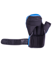 Перчатки для рукопашного боя HSIF RF3210, 10oz, к/з, синий Перчатки для рукопашного боя HSIF RF3210, 10oz, к/з, синий