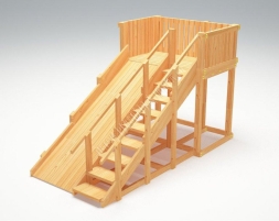 Зимняя горка TORUDA Север wood-3 (скат 3 м), фото 4