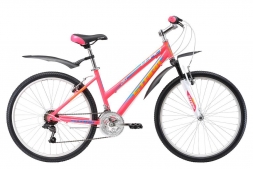 Велосипед Stark'17 Luna 26.1 V розово-желтый 16"