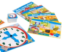 Настольная игра "Учим время" Tactic Настольная игра "Учим время" Tactic
