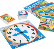 Настольная игра "Учим время" Tactic Настольная игра "Учим время" Tactic