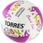Мяч вол. пляжн. "TORRES Beach Sand Pink" арт.V32085B, р.5, синт.кожа (ТПУ),маш.сш,бут.кам,бел-роз