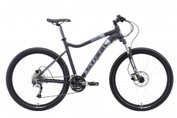 Велосипед Stark'19 Tactic 27.5 HD чёрный/серый 18"